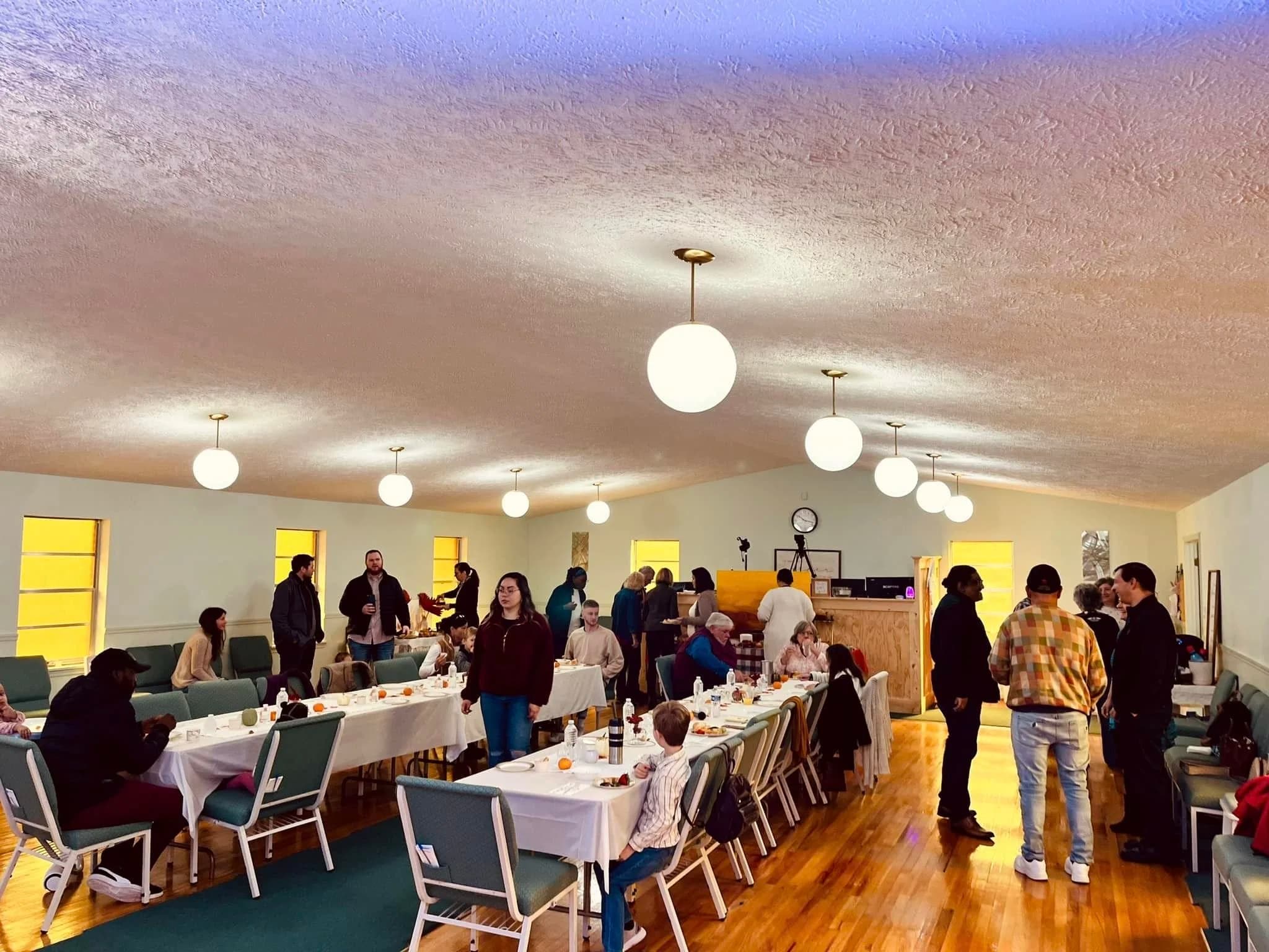 Family feast gathering, November 2022